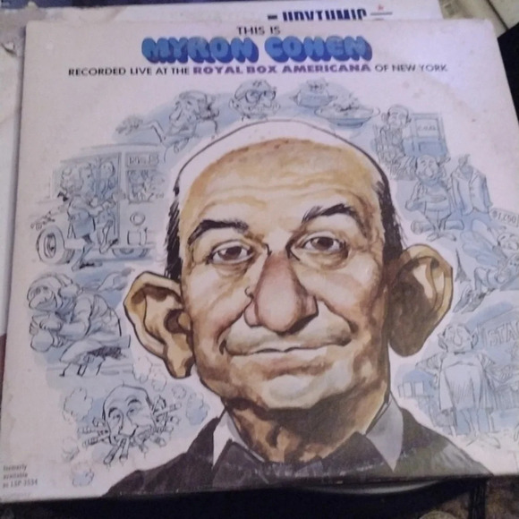 Myron Cohen Double LP - Picture 2 of 2